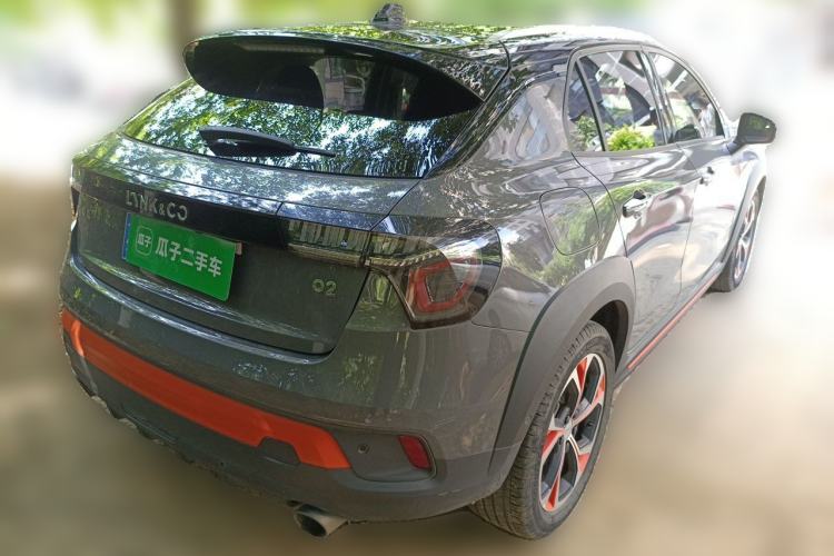 Used Lynk & Co 02 2019 High-Energy Edition 2.0T Automatic Two-Wheel Drive Shine Pro Edition China VI Standard Rear Right 45 Deg
