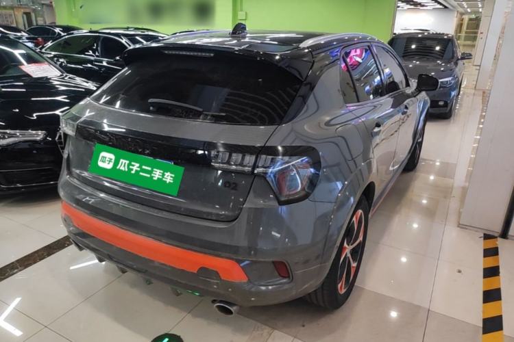 Used Lynk & Co 02 2019 1.5T DCT Two-Wheel Drive Shine Pro Edition China VI Standard Rear Right 45 Deg