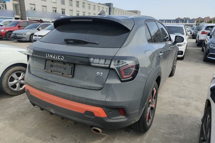 Used Lynk & Co 02 2019 1.5T DCT Two-Wheel Drive Shine Pro Edition China VI Standard Rear Right 45 Deg
