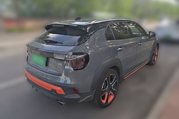 Used Lynk & Co 02 2019 High-Energy Edition 2.0T Automatic Two-Wheel Drive Shine Pro Edition China VI Standard Rear Right 45 Deg