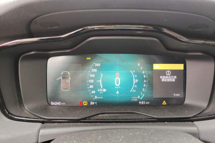 Used Lynk & Co 02 2019 High-Energy Edition 2.0T Automatic Two-Wheel Drive Shine Pro Edition China VI Standard Instrument Cluster