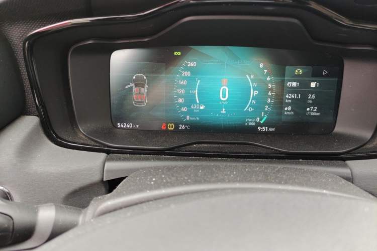 Used Lynk & Co 02 2019 High-Energy Edition 2.0T Automatic Two-Wheel Drive Shine Pro Edition China VI Standard Odometer Close Up