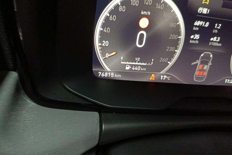 Used Lynk & Co 02 2019 High-Energy Edition 2.0T Automatic Two-Wheel Drive Shine Pro Edition China VI Standard Odometer Close Up
