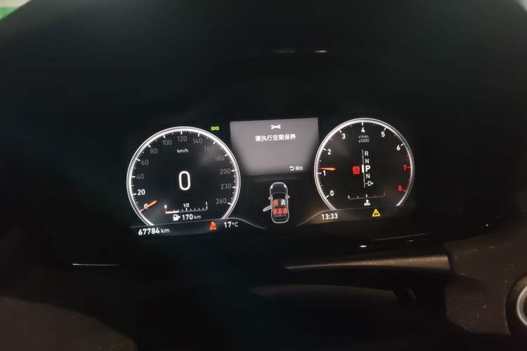 Used Lynk & Co 02 2019 High-Energy Edition 2.0T Automatic Two-Wheel Drive Shine Pro Edition China VI Standard Instrument Cluster