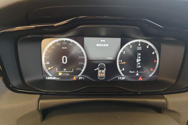 Used Lynk & Co 02 2019 High-Energy Edition 2.0T Automatic Two-Wheel Drive Shine Pro Edition China VI Standard Instrument Cluster