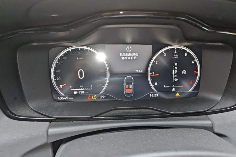 Used Lynk & Co 02 2019 High-Energy Edition 2.0T Automatic Two-Wheel Drive Zhaoban Model China VI Standard Instrument Cluster
