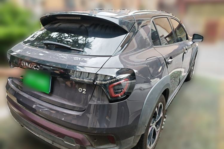 Used Lynk & Co 02 2019 High-Energy Edition 2.0T Automatic Two-Wheel Drive Shine Pro Edition China VI Standard Rear Right 45 Deg