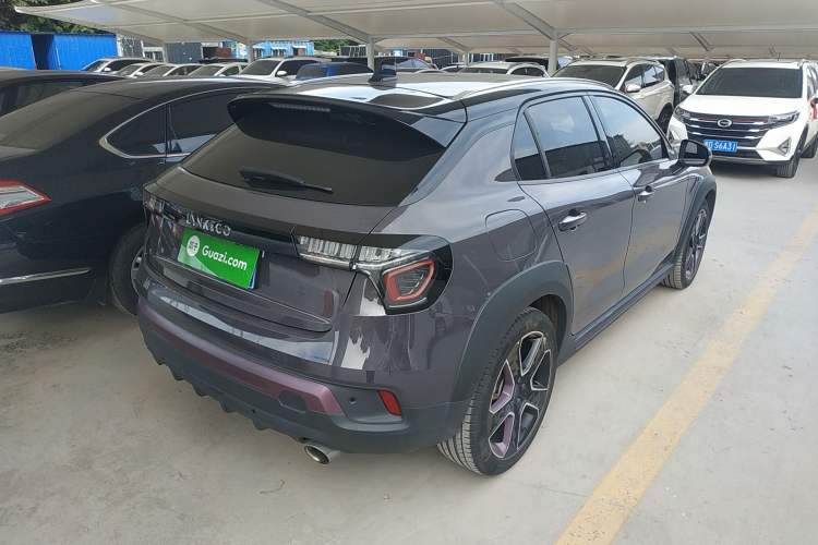Used Lynk & Co 02 2019 High-Energy Edition 2.0T Automatic Two-Wheel Drive Shine Pro Edition China VI Standard Rear Right 45 Deg