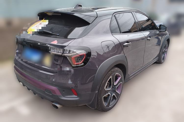 Used Lynk & Co 02 2019 High-Energy Edition 2.0T Automatic Two-Wheel Drive Shine Pro Edition China VI Standard Rear Right 45 Deg
