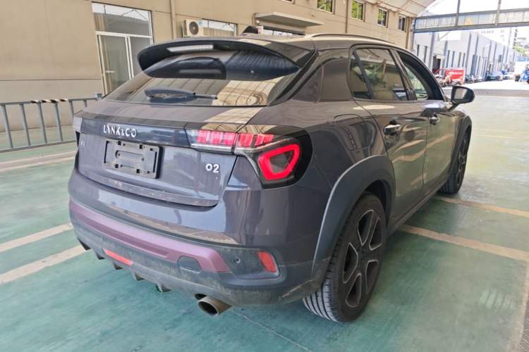 Used Lynk & Co 02 2019 High-Energy Edition 2.0T Automatic Two-Wheel Drive Zhaoban Model China VI Standard Rear Right 45 Deg