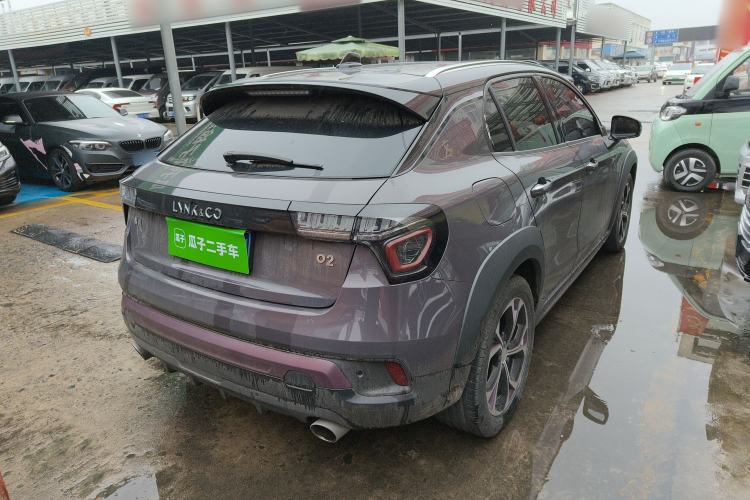 Used Lynk & Co 02 2019 High-Energy Edition 2.0T Automatic Two-Wheel Drive Shine Pro Edition China VI Standard Rear Right 45 Deg