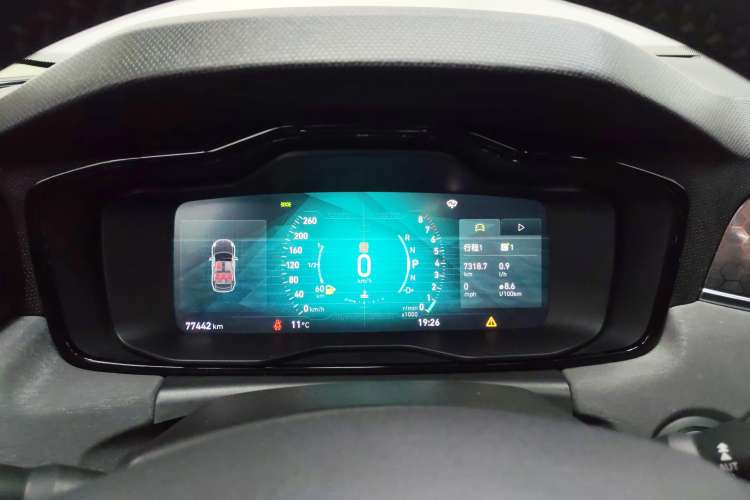 Used Lynk & Co 02 2019 1.5T DCT Two-Wheel Drive Pro Edition China VI Standard Instrument Cluster