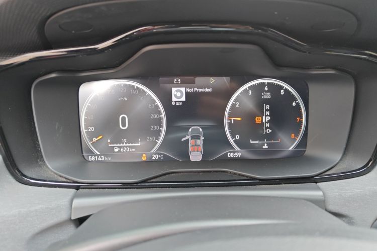 Used Lynk & Co 02 2019 1.5T DCT Two-Wheel Drive Pro Edition China VI Standard Odometer Close Up