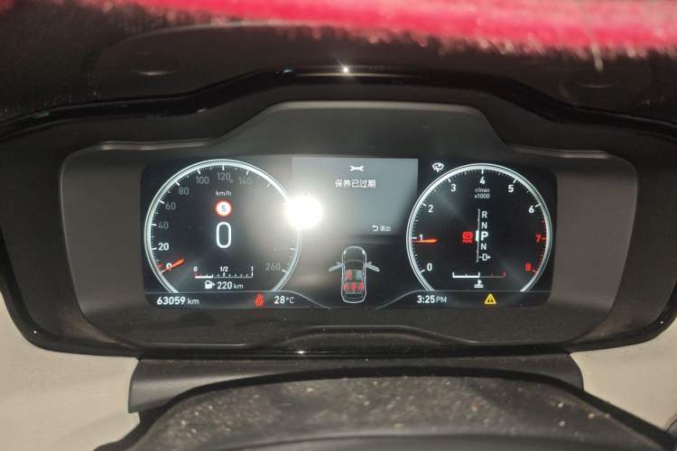 Used Lynk & Co 02 2019 1.5T DCT Two-Wheel Drive Shine Pro Edition China VI Standard Instrument Cluster