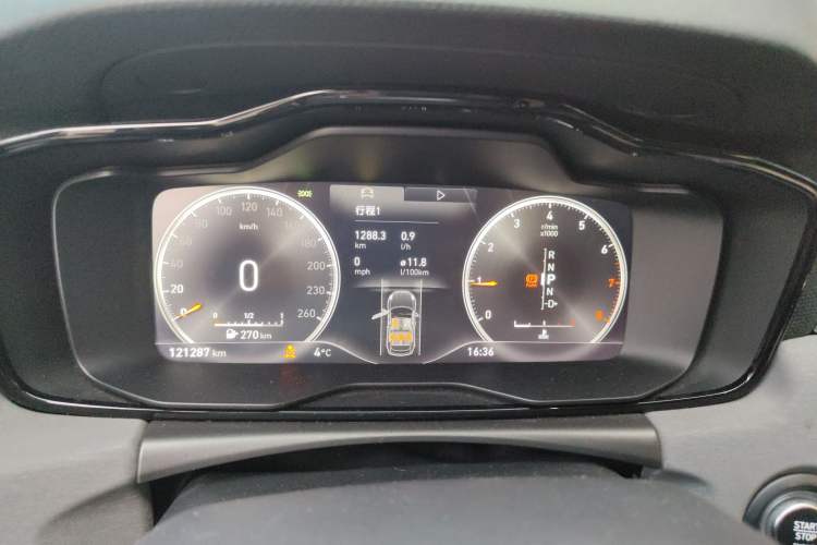 Used Lynk & Co 02 2019 1.5T DCT Two-Wheel Drive Pro Edition China VI Standard Instrument Cluster