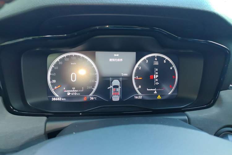 Used Lynk & Co 02 2019 1.5T DCT Two-Wheel Drive Pro Edition China VI Standard Instrument Cluster