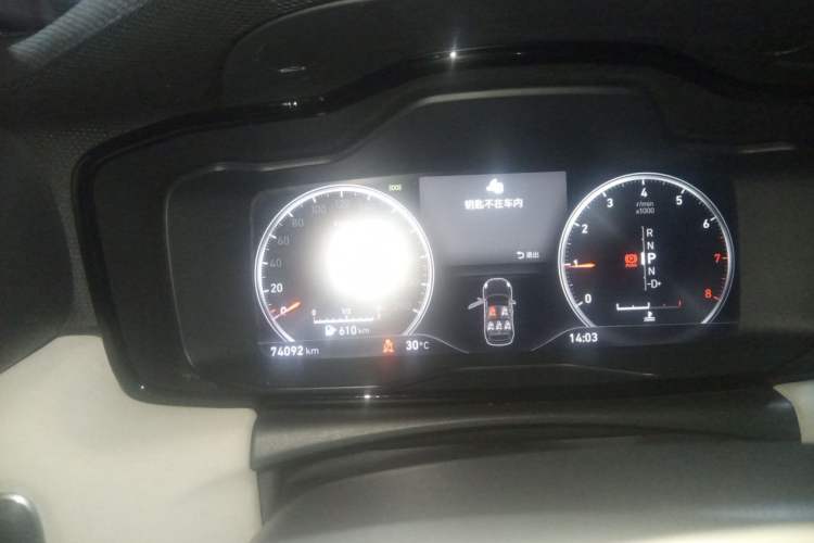 Used Lynk & Co 02 2019 1.5T DCT Two-Wheel Drive Shine Pro Edition China VI Standard Instrument Cluster