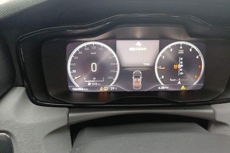 Used Lynk & Co 02 2019 1.5T DCT Two-Wheel Drive Pro Edition China VI Standard Instrument Cluster