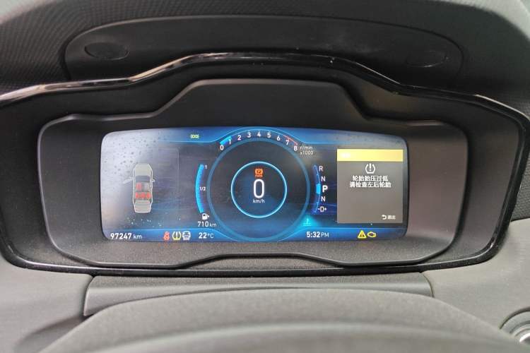 Used Lynk & Co 02 2019 1.5T DCT Two-Wheel Drive Pro Edition China VI Standard Instrument Cluster