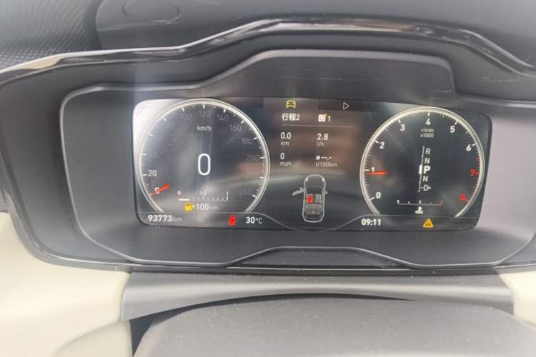 Used Lynk & Co 02 2019 2.0T Automatic Two-Wheel Drive Funky Music Edition Instrument Cluster