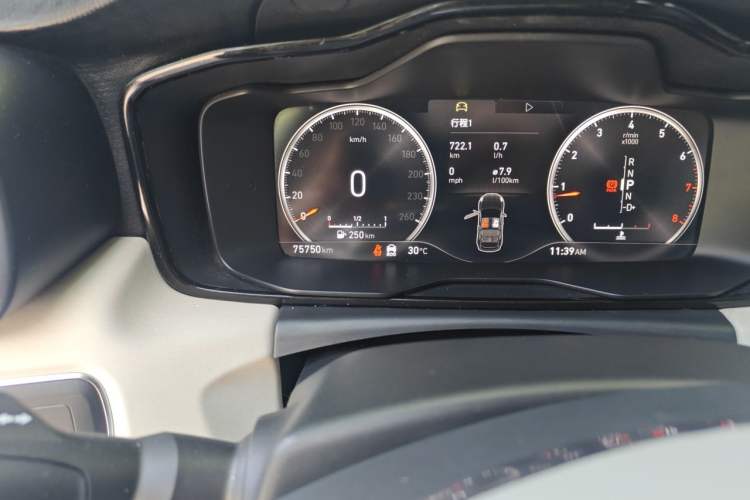 Used Lynk & Co 02 2019 2.0T Automatic Two-Wheel Drive Funky Music Edition Odometer Close Up