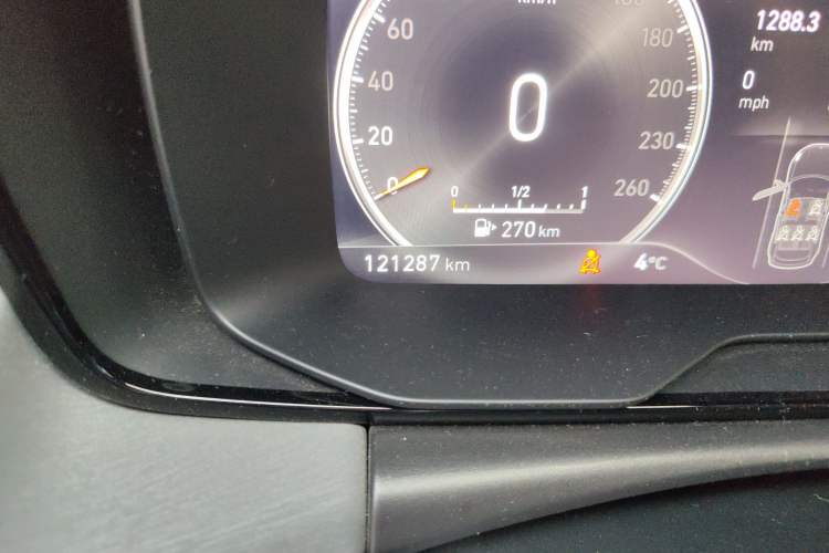 Used Lynk & Co 02 2019 1.5T DCT Two-Wheel Drive Pro Edition China VI Standard Odometer Close Up