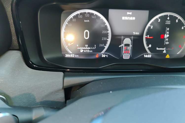 Used Lynk & Co 02 2019 1.5T DCT Two-Wheel Drive Pro Edition China VI Standard Odometer Close Up