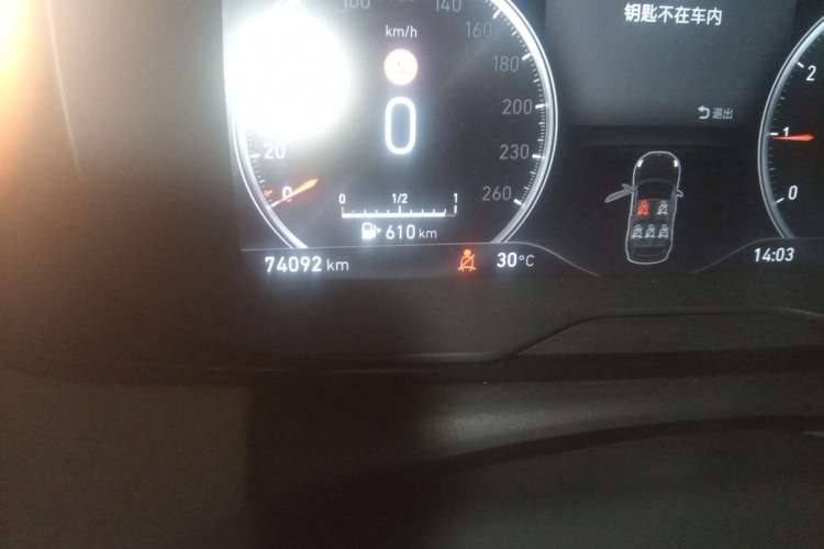Used Lynk & Co 02 2019 1.5T DCT Two-Wheel Drive Shine Pro Edition China VI Standard Odometer Close Up