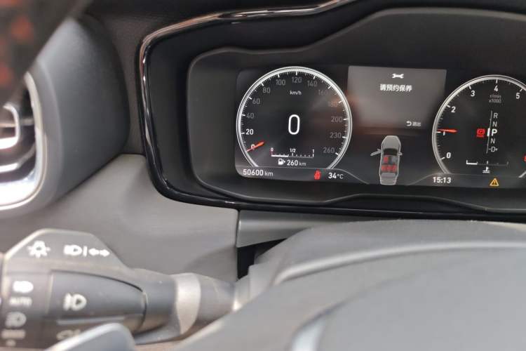 Used Lynk & Co 02 2019 1.5T DCT Two-Wheel Drive Pro Edition China VI Standard Odometer Close Up