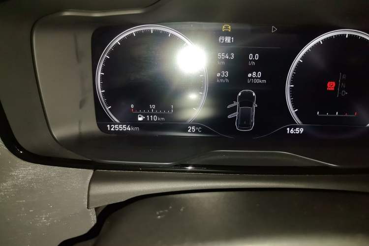 Used Lynk & Co 02 2019 1.5T DCT Two-Wheel Drive Zhaoban Version China VI Standard Odometer Close Up