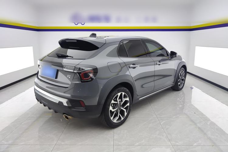 Used Lynk & Co 02 2019 1.5T DCT Two-Wheel Drive Pro Edition China VI Standard Rear Right 45 Deg