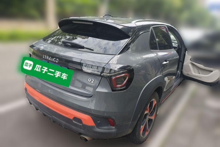 Used Lynk & Co 02 2019 High-Energy Edition 2.0T Automatic Two-Wheel Drive Shine Pro Edition China VI Standard Rear Right 45 Deg