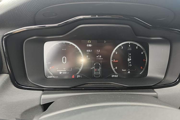 Used Lynk & Co 02 2019 1.5T DCT Two-Wheel Drive Pro Edition China VI Standard Instrument Cluster