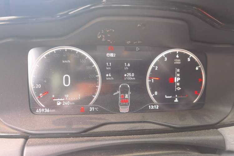 Used Lynk & Co 02 2019 1.5T DCT Two-Wheel Drive Sporty Version China VI Standard Instrument Cluster