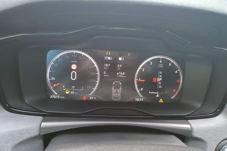 Used Lynk & Co 02 2019 1.5T DCT Two-Wheel Drive Pro Edition China VI Standard Instrument Cluster
