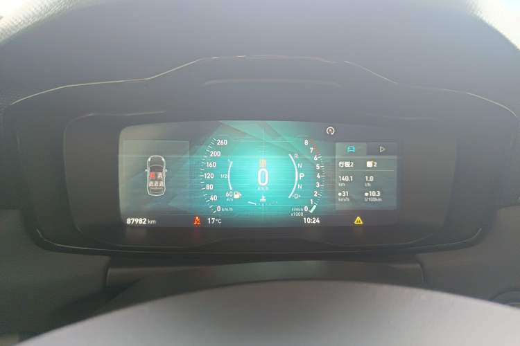 Used Lynk & Co 02 2019 High-Energy Edition 2.0T Automatic Two-Wheel Drive Rugged Version China VI Standard Instrument Cluster