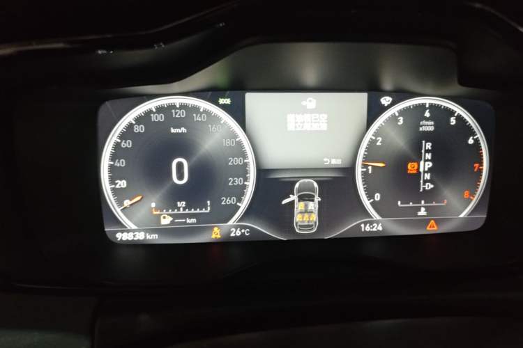 Used Lynk & Co 02 2019 High-Energy Edition 2.0T Automatic Two-Wheel Drive Pro Version China VI Standard Instrument Cluster