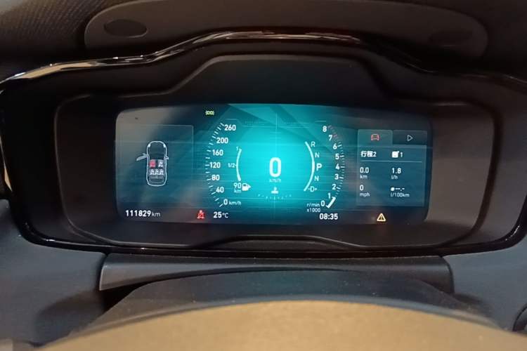 Used Lynk & Co 02 2019 1.5T DCT Two-Wheel Drive Sporty Version China VI Standard Instrument Cluster