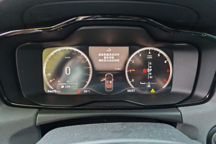 Used Lynk & Co 02 2019 1.5T DCT Two-Wheel Drive Sporty Version China VI Standard Instrument Cluster