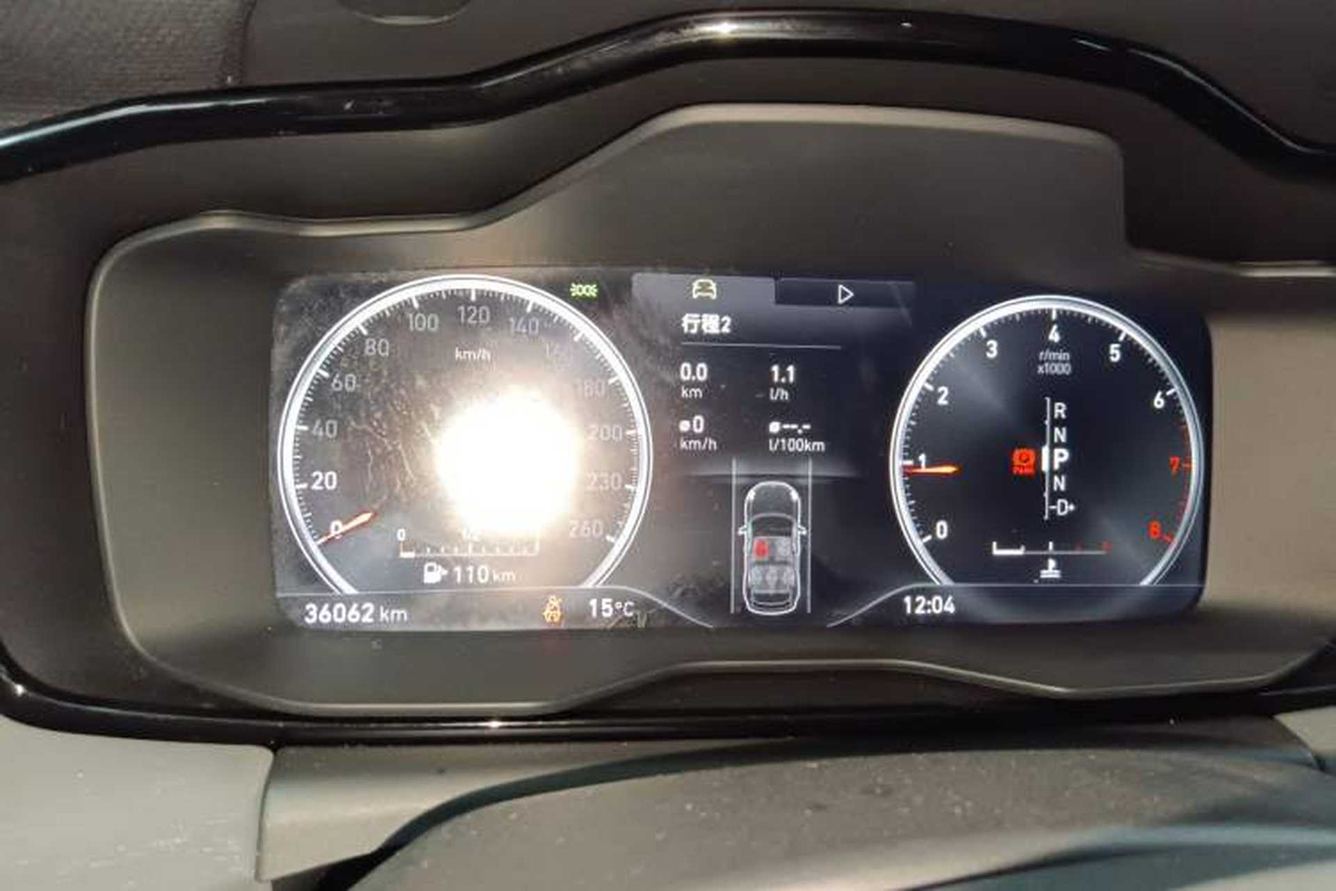 Used Lynk & Co 02 2019 1.5T DCT Two-Wheel Drive Pro Edition China VI Standard Instrument Cluster