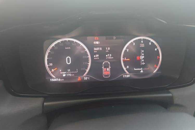 Used Lynk & Co 02 2019 1.5T DCT Two-Wheel Drive Sporty Version China VI Standard Instrument Cluster