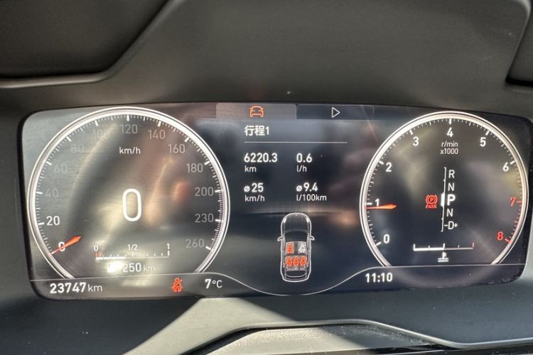 Used Lynk & Co 02 2019 1.5T DCT Two-Wheel Drive Sporty Version China VI Standard Odometer Close Up