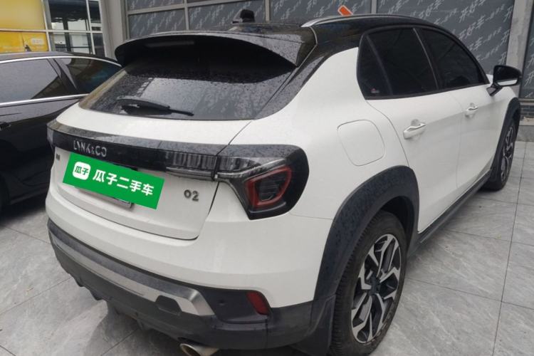 Used Lynk & Co 02 2019 1.5T DCT Two-Wheel Drive Pro Edition China VI Standard Rear Right 45 Deg