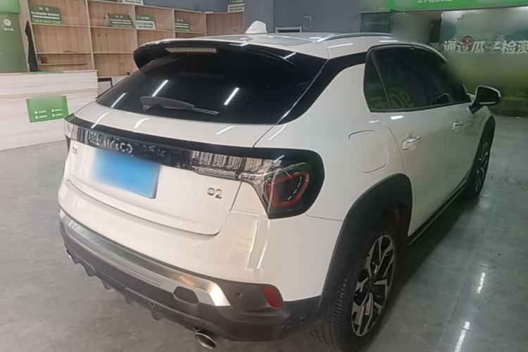 Used Lynk & Co 02 2019 1.5T DCT Two-Wheel Drive Sporty Version China VI Standard Rear Right 45 Deg