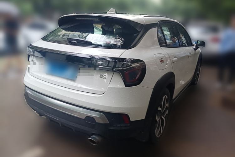Used Lynk & Co 02 2019 1.5T DCT Two-Wheel Drive Sporty Version China VI Standard Rear Right 45 Deg