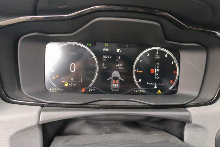 Used Lynk & Co 02 2020 1.5T DCT Two-Wheel Drive Zhaopu Version Instrument Cluster