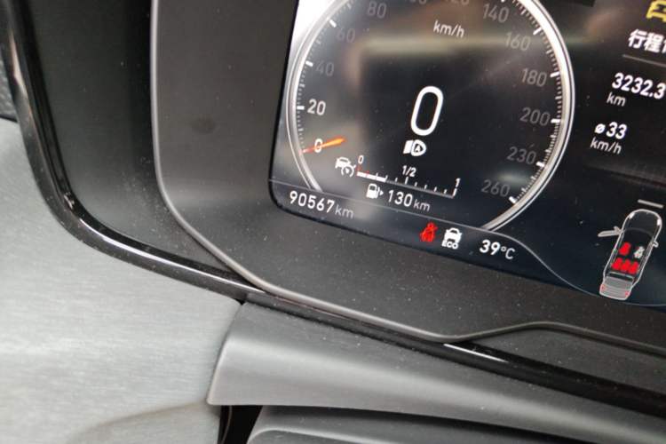 Used Lynk & Co 02 2020 1.5T DCT Two-Wheel Drive Zhaopu Version Odometer Close Up