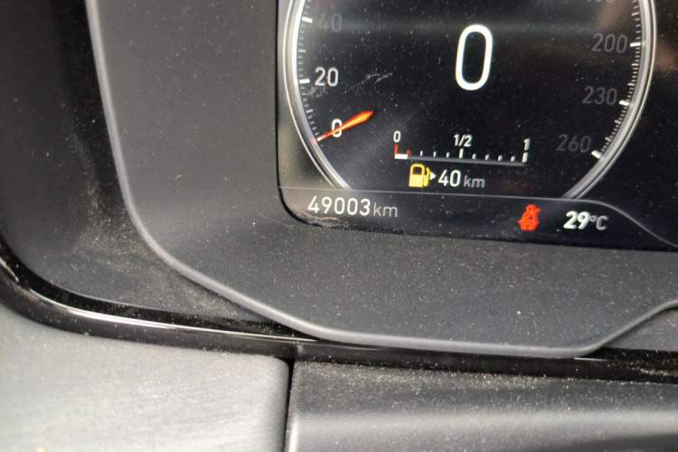 Used Lynk & Co 02 2020 1.5T DCT Two-Wheel Drive Zhaopu Version Odometer Close Up