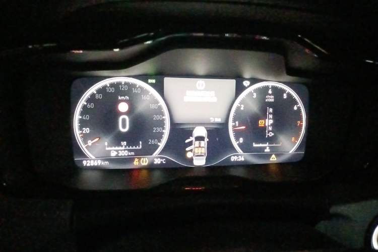 Used Lynk & Co 02 2020 High-Energy Edition 2.0T Automatic Two-Wheel Drive Pro Version Instrument Cluster