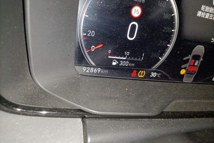 Used Lynk & Co 02 2020 High-Energy Edition 2.0T Automatic Two-Wheel Drive Pro Version Odometer Close Up